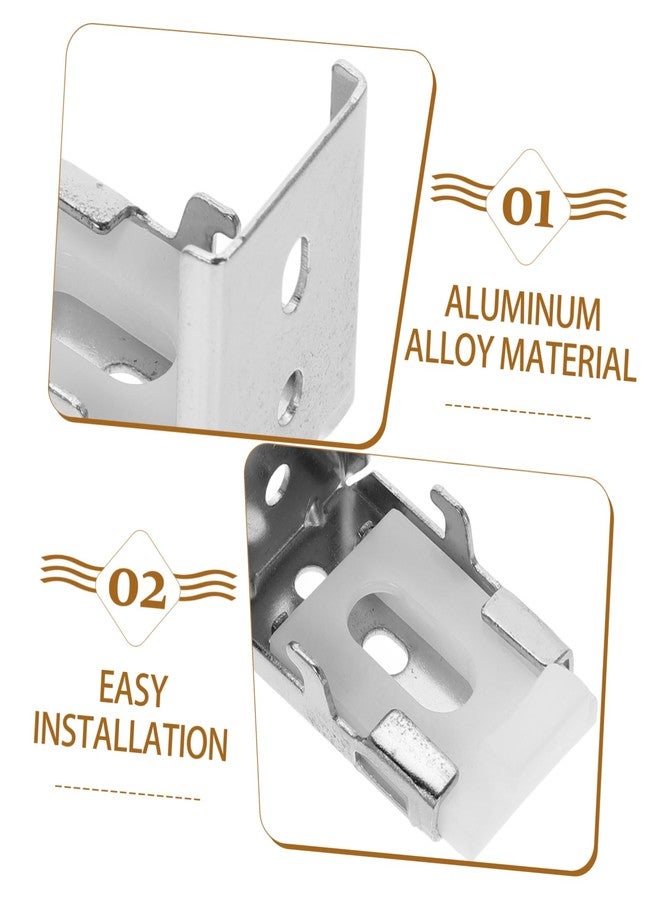 Levemolo Versatile Blind Mounting Clips Roller Blind Bracket Window Shade Bracket - Image 3